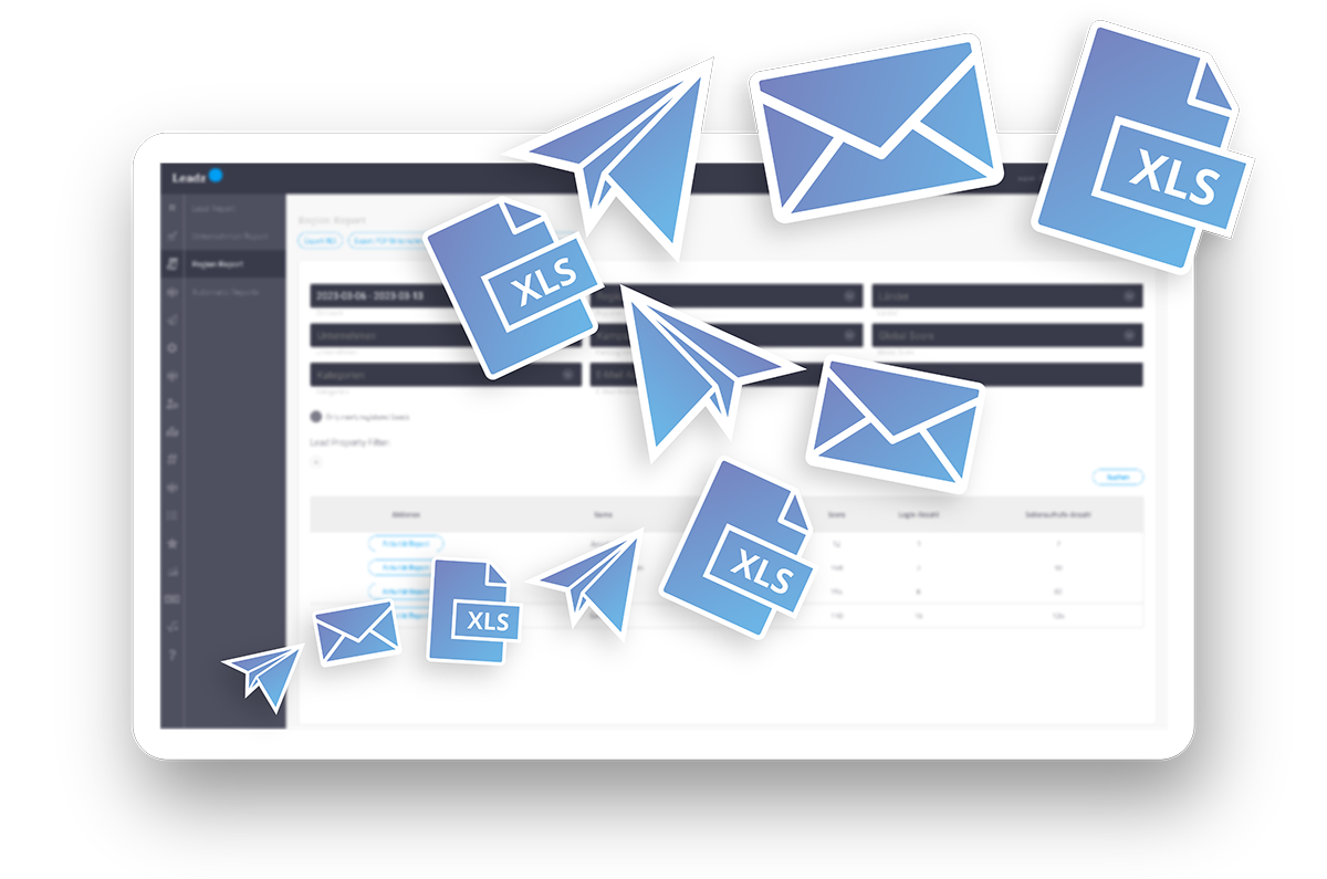 Leadz-Landingpage-Fertige-Auswertungen lead management software leadz core digitale leads